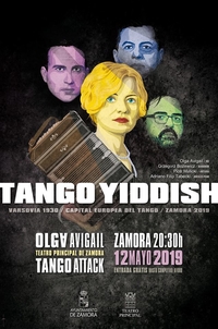Yiddish Tango, Teatro Principal Zamora, Olga Avigail - śpiew, Grzegorz Bożewicz - bandoneon, Piotr Malicki - gitara, Hadrian Tabęcki - fortepian